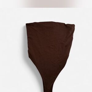 Chic Brown Bodysuit